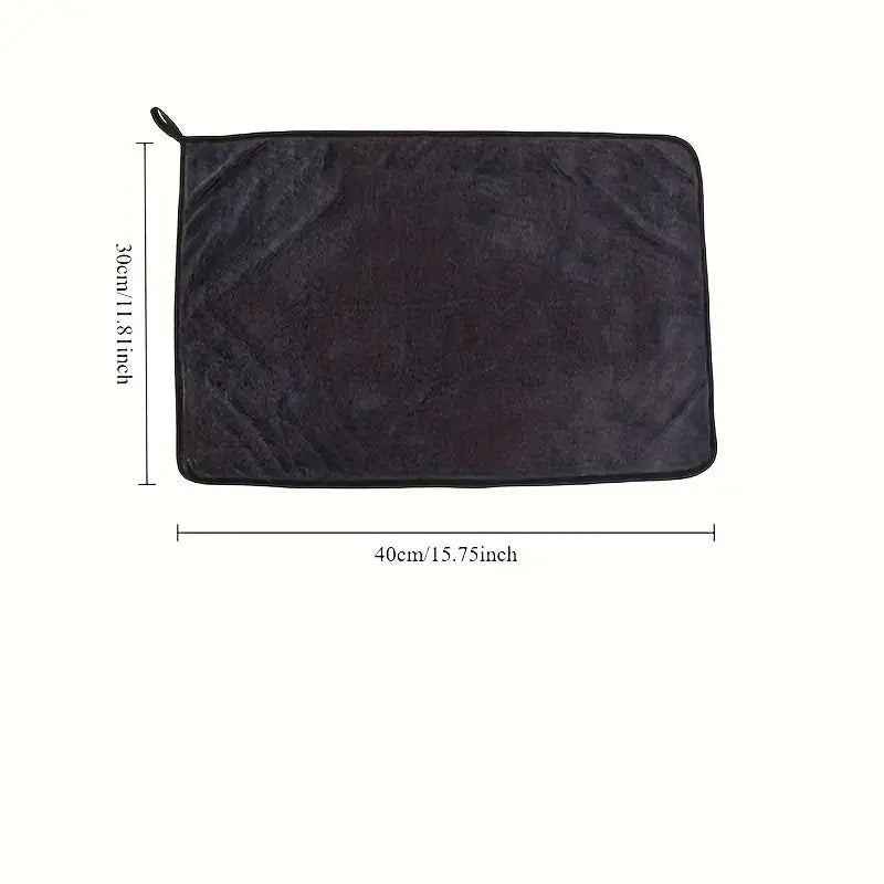 Set of 5 Ultra-Soft Microfiber Cleaning Cloths