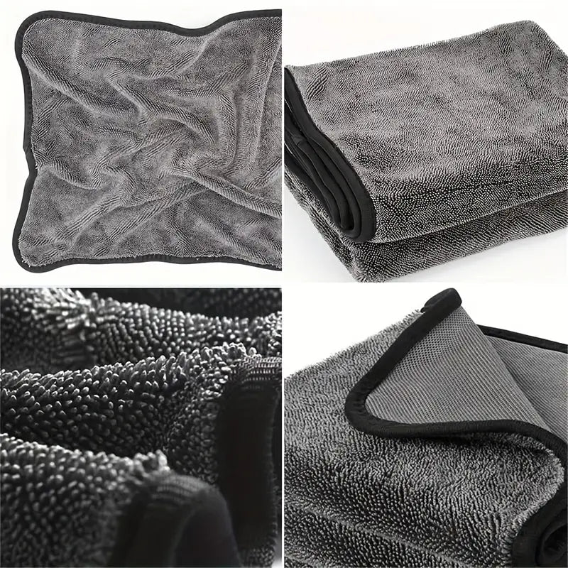 Set of 5 Ultra-Soft Microfiber Cleaning Cloths