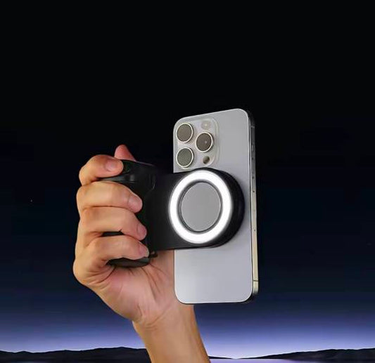 Poignée magnétique multifonctions pour smartphone