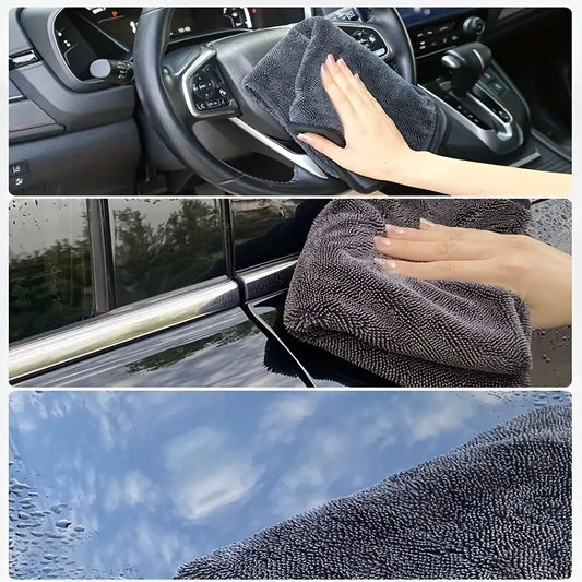 Set of 5 Ultra-Soft Microfiber Cleaning Cloths