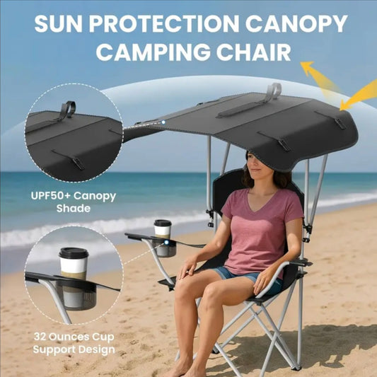 Chaise de camping pliante