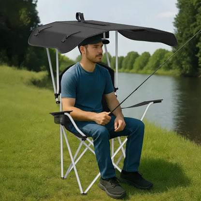 Chaise de camping pliante