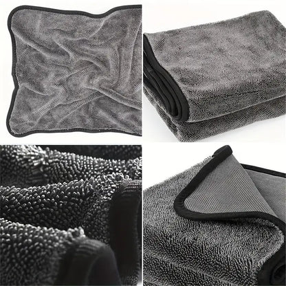 Set of 5 Ultra-Soft Microfiber Cleaning Cloths